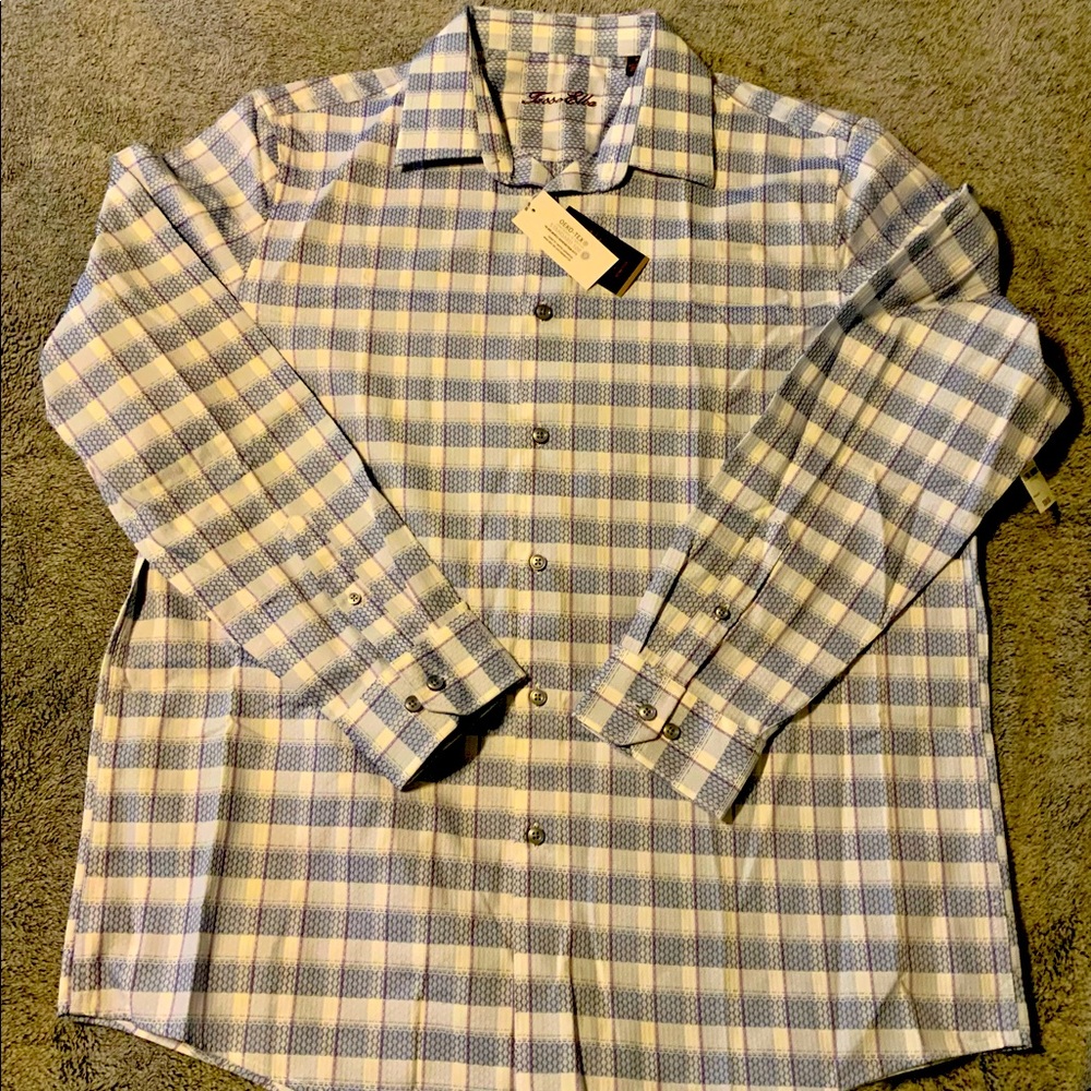 Tasso Elba Mens long sleeve shirt